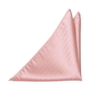 JAGGED Blush pink lommeklud