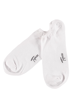 LOW CUT SNEAKERS WHITE sokker
