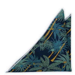 PALMISTRY Dark navy lommeklud