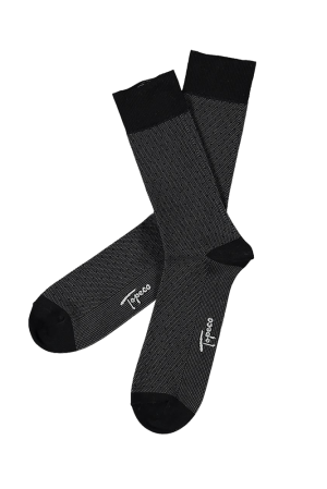 PATTERN BLACK sokker
