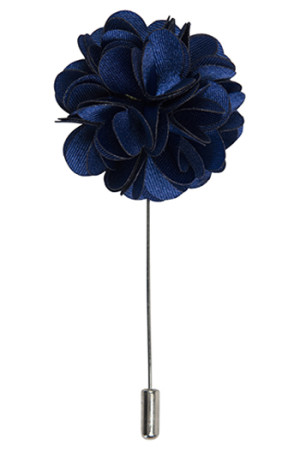 Petals Cobalt Blue reversnål