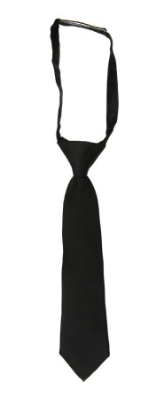 SATIN BLACK børneslips lille forbundet