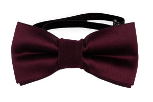 SATIN BURGUNDY babybutterfly