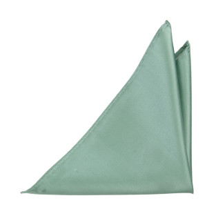 SATIN GREYED JADE lommeklud