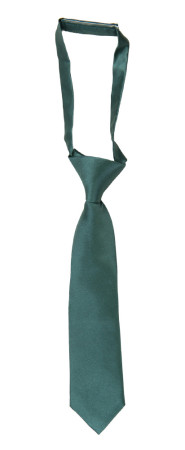 SATIN JUNIPER GREEN børneslips lille forbundet