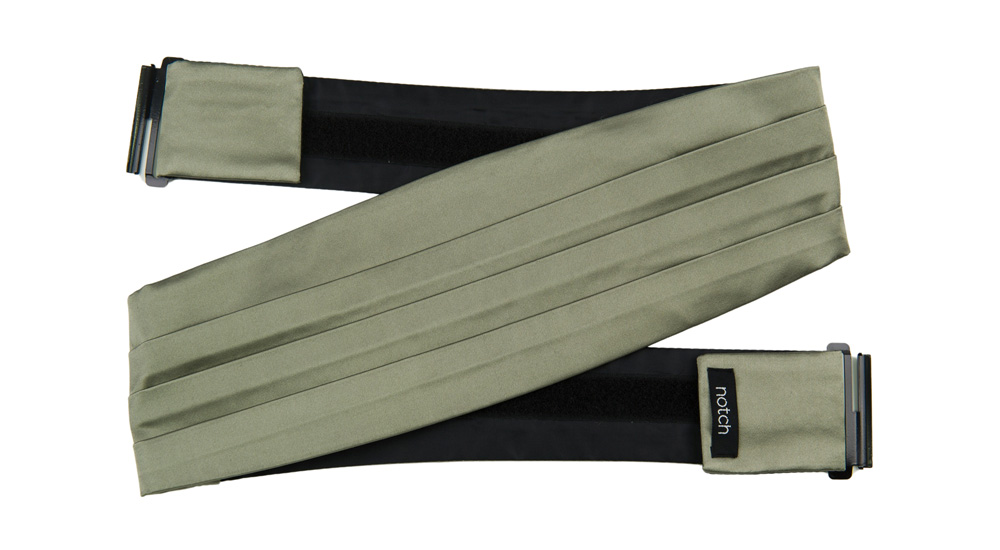 SATIN MOSS GREEN skærf