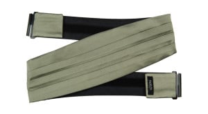 SATIN MOSS GREEN skærf