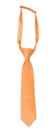 SATIN PEACH børneslips lille forbundet