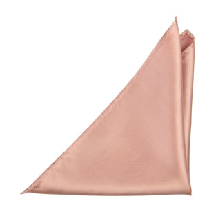 Satin Pearl Pink lommeklud