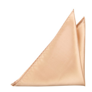 Satin Powder Peach lommeklud