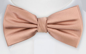 Satin Rose Gold butterfly