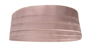 Satin Rose Taupe skærf