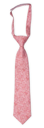 SCROLLER Vintage pink børneslips lille forbundet