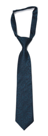 SNAZZY Dark blue børneslips lille forbundet