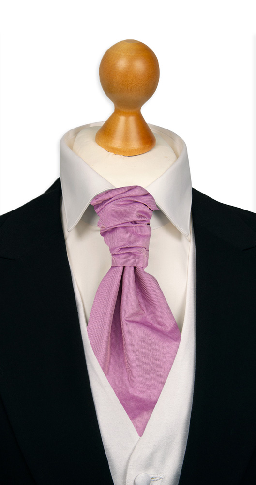 SOLID Lavender Pink bunden kravat