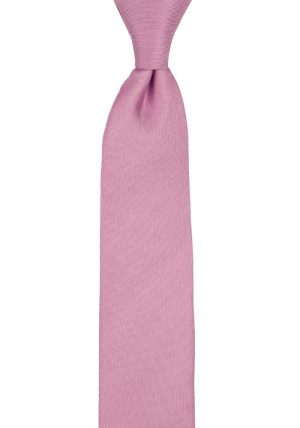 SOLID Lavender Pink børneslips medium
