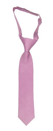 SOLID Lavender Pink børneslips lille forbundet