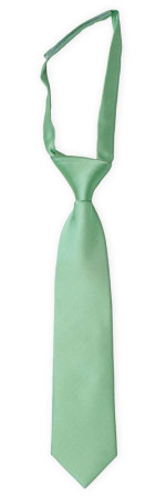SOLID Seafoam turquoise børneslips lille forbundet