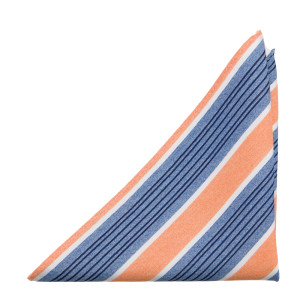 SPONTANEOUSSTRIPES ORANGE lommeklud