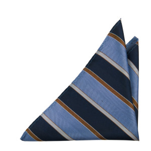 STEADYSTRIPE NAVY lommeklud
