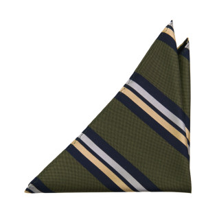STRIPEDOUT OLIVE GREEN lommeklud