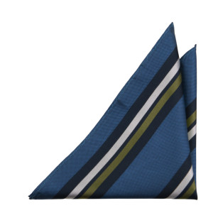 STRIPEDOUT SLATE BLUE lommeklud