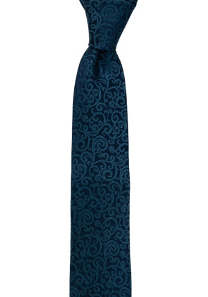 SWANKY BLUE børneslips medium