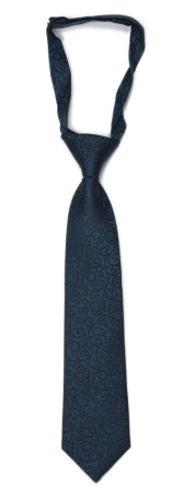 SWANKY Dark blue børneslips lille forbundet