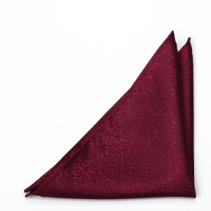 SWANKY Dark red lommeklud