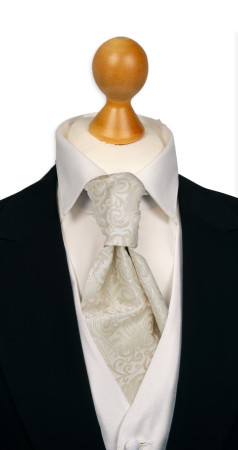 SWANKY IVORY bunden kravat