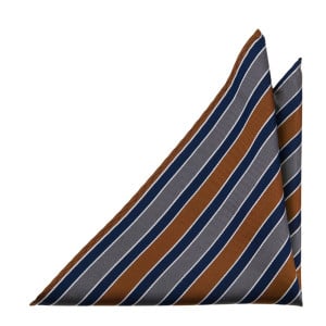 THELOOKER NAVY CINNAMON lommeklud