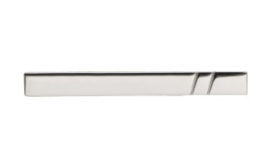 Three Block silver slipsenål