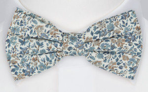 TIETHEBINDS LIGHT BLUE butterfly