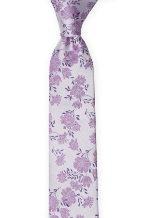 TOSSBLOSSOM Powder purple børneslips medium
