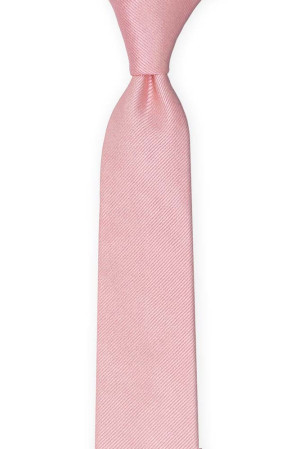 TWILLIE Light pink børneslips medium
