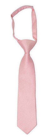 TWILLIE Light pink børneslips lille forbundet