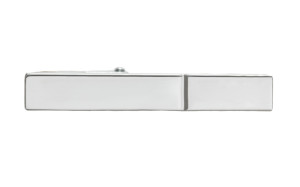 Two Block silver slipsenål
