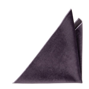 Velvet Dusty Lavender lommeklud