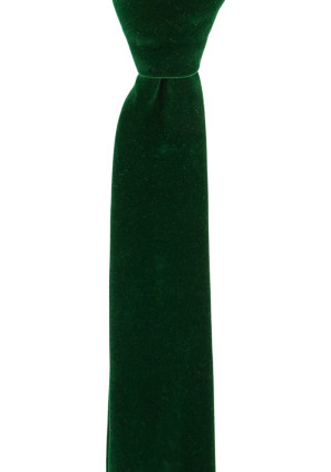 Velvet Forest Green smalt slips