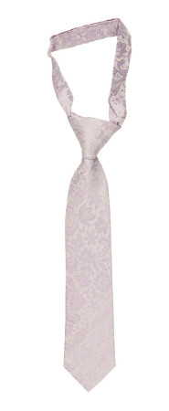 VIGSEL Pale purple børneslips lille forbundet