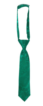 WEDDED EMERALD GREEN børneslips lille forbundet